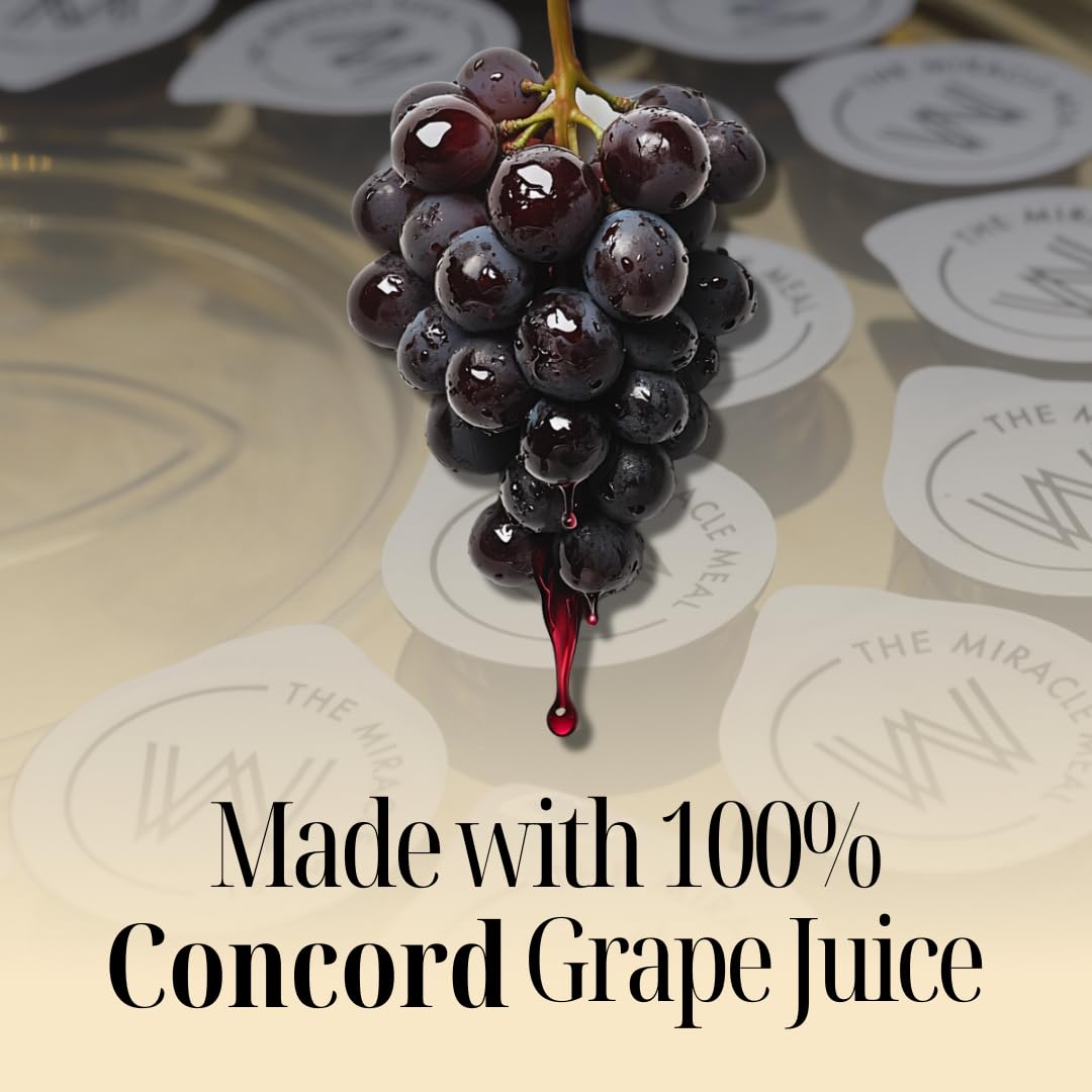 PACK IT HUB Travel Pack - Pre-Filled Communion Cups with Wafer & Concord G Juice - Bag of 50 - Transparent