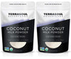 Terrasoul Superfoods Organic Coconut Milk Powder, 2 Lbs (2 Pack) - Plant-Based Creamer | Keto Friendly