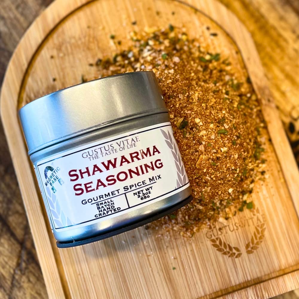 Shawarma Seasoning - Gourmet Spice Mix - All Natural Blend - Non Gmo - Handcrafted - Small Batch - Artisanal - Made In Usa - Gus