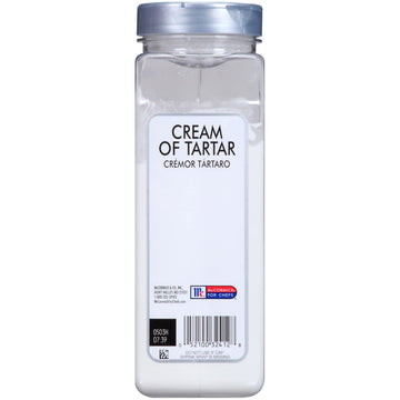 McCormick Culinary Cream of Tartar, 25 oz - One 25 Ounce Container of Cream of Tartar Powdered Thickening Agent for Egg Whites,