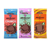 Feastables Mr Beast Chocolate Bars - New Deez Nuts Peanut Butter, New Crunch And Milk Chocolate (3 Pack)