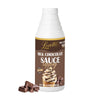 Lovetta Milk Chocolate Sauce Bulk 34Oz (1L) Bottle - Smooth Gourmet Milk Chocolate Dessert Drizzle Sweet Chocolate Topping For Crepes Waffles Ice Cream Coffee & Pastries - Ready To Use