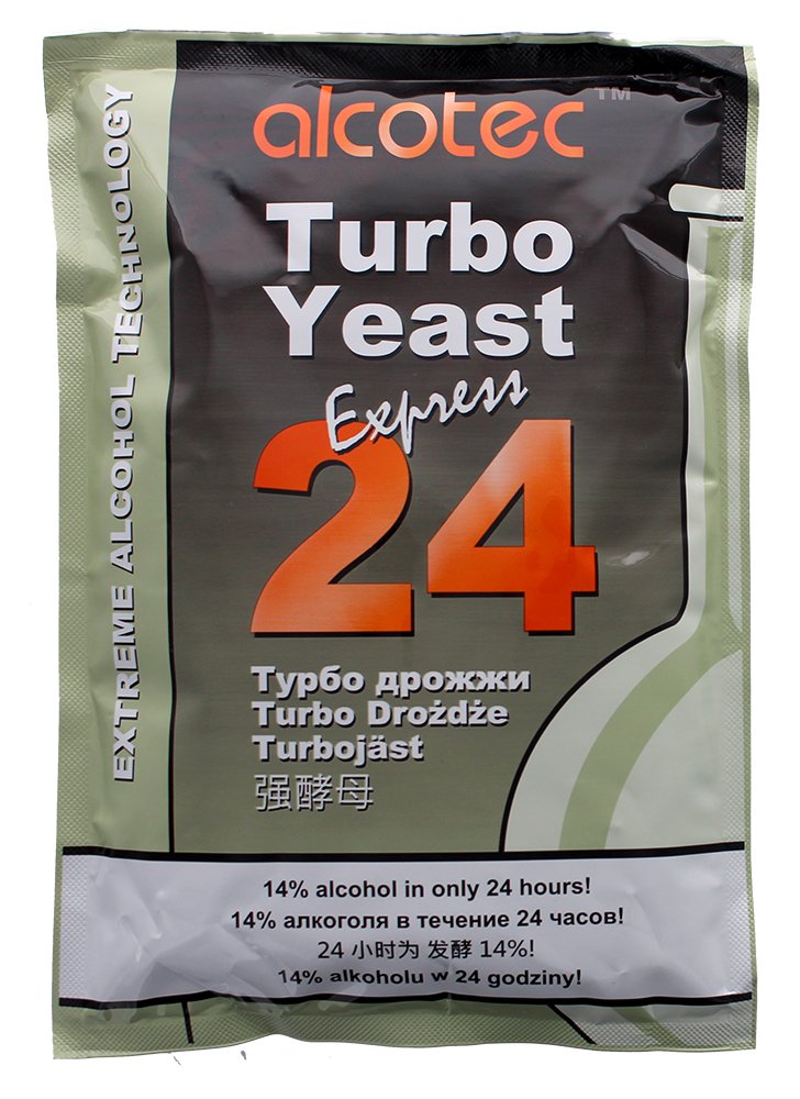 Alcotec 24-Hour Turbo Yeast 205G