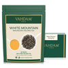 VAHDAM, White Mountain Oolong Tea Loose Leaf (25 Cups) | 100% PURE Oolong Tea Leaves | Darjeeling Tea | | Brew as Hot, Iced Tea
