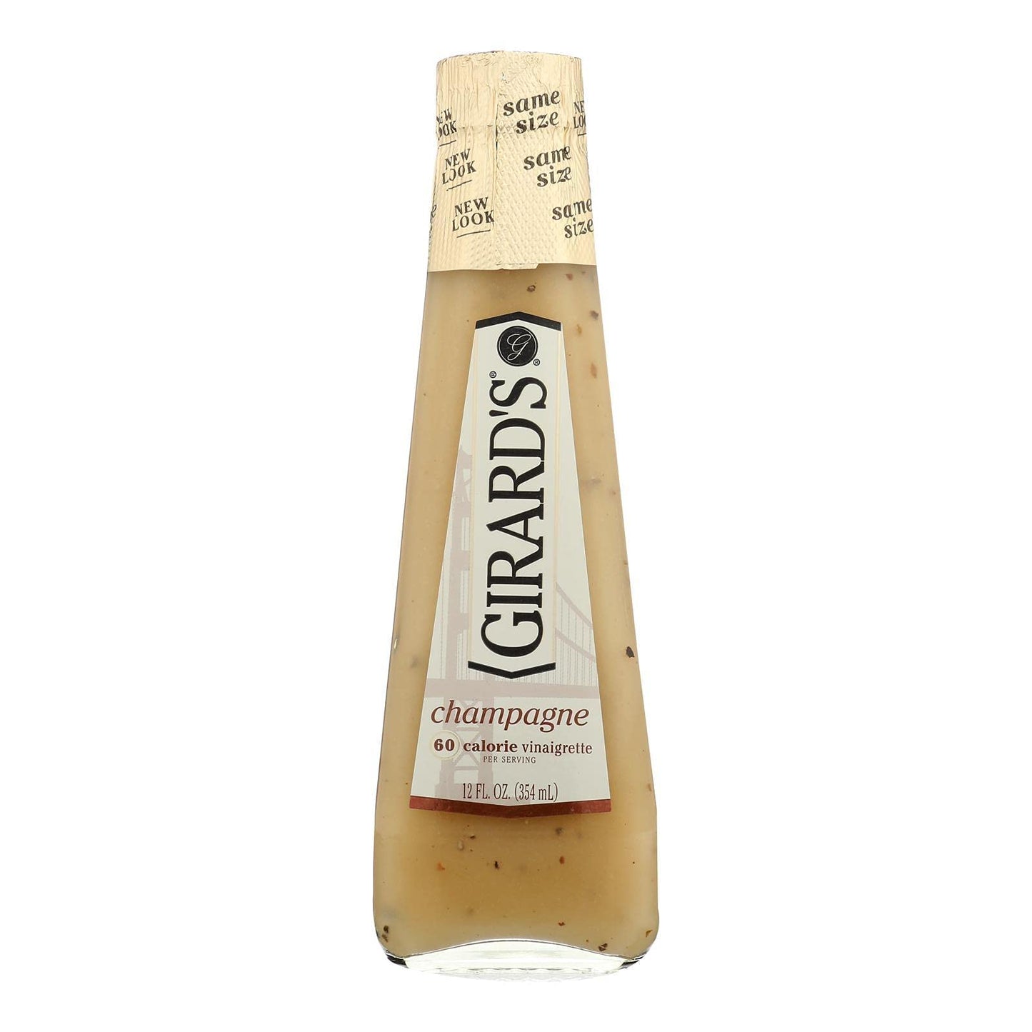 Girards Dressing Champagne, 60 Cal, Case of 6, 12 fl oz