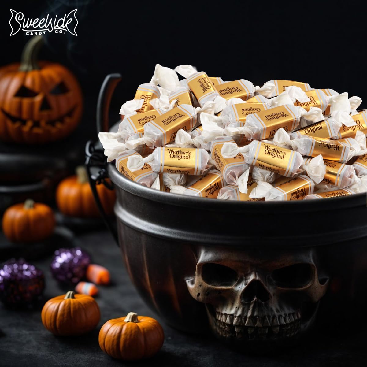 Chewy Original Candy 4 Pack Each 4.5oz of WerthrsCaramel Candy Individually Wrapped Sweet Soft Caramels Thats Perfect for Family Gatherings and Everyday Creamy Carmels Candies Soft Enough for All Ages