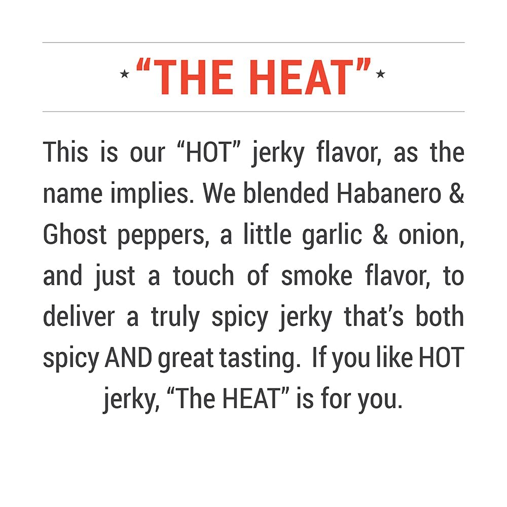 Lucky Jerky The Heat Diy Jerky Seasoning Kit - Seasons 20Lbs Of Meat