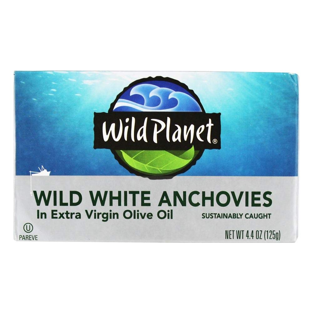 Wild Planet Anchovy White W Evoo 4.375Oz