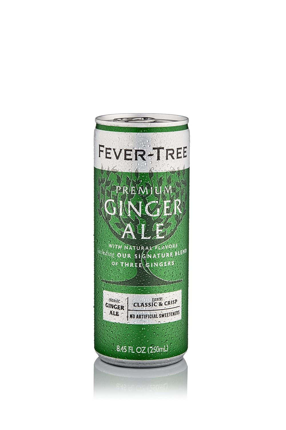 Fever-Tree Flavor Blendger Ale - Top-Grade Mixer For Mixed Flavors And Mocktails 8.45 Fl Oz Cans Pack Of 24 - Naturally Sourced Non-Gmo