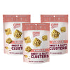 Chunk Nibbles Snack Clusters | Vanilla (Original) Flavor Bite-Size Clusters | 4.25oz (Pack of 3)