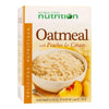 Nutmeg State Nutrition Healthywise - High Protein Oatmeal, 15G Protein, Low Calorie, High Fiber, Low Sugar, Low Fat, Ideal Protein Compatible, 7 Servings Per Box (Peaches And Cream)