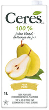 Ceres 100% All Natural Pure Fruit Juice Blend, Pear - Gluten Free, Rich in Vitamin C, No Added Sugar or Preservatives, Cholester
