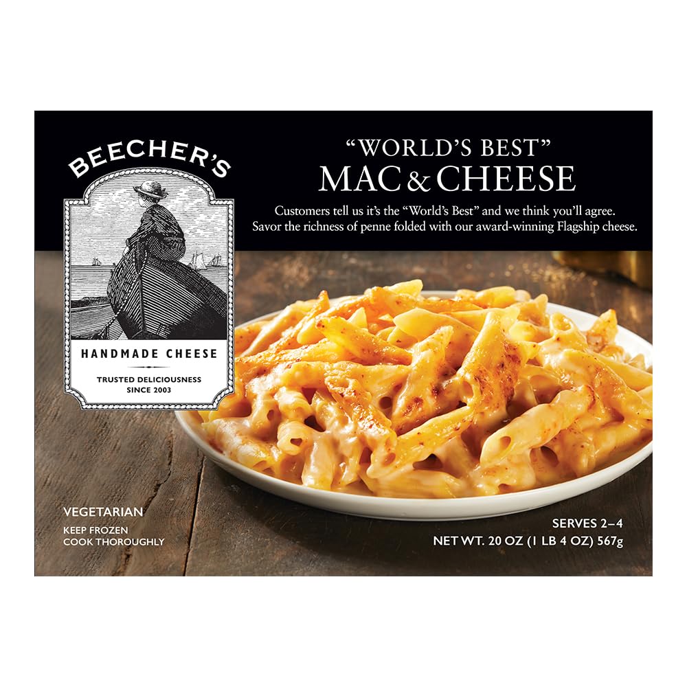 Beechers Worlds Best Mac & Cheese Frozen Box, 20 Oz