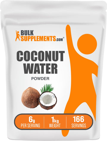 Bulkdietary products Coconut Water Powder - Electrolyte dietary product, No Sugar Added, Gluten Free, 1kg (2.2 lbs), Pack of 1