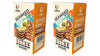 2 Packs - Seaherbal Product Wasabi Nuts - Rong Bien Hat Vi Mu Tat - 4 Oz Per Box With 2 Boxes Per Order
