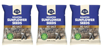 Lior Roasted Unsalted Sunflower Seeds 7 Ounce -Israeli Sunflower Seeds from Israel No Salt - Imported, All Natural and Kosher (P