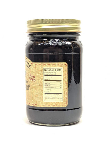 Amish Homemade Style Blackberry Jam Seeded 2-19 Ounce Jars All Natural Non-Gmo No Preservatives