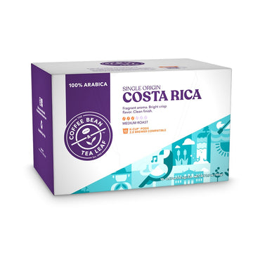 The Coffee Bean & Tea Leaf Costa Rica Single Origin Coffee K-Cups (Medium Roast, 10Ct)
