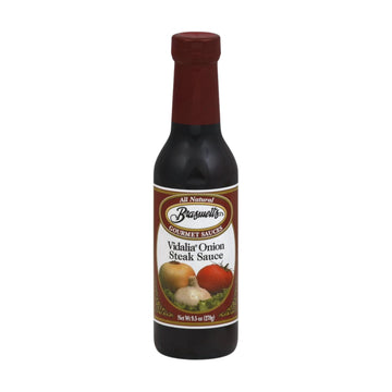 Braswell's Vidalia Onion Steak Sauce - 9.5 Oz, Perfect for Marinades and Grilling