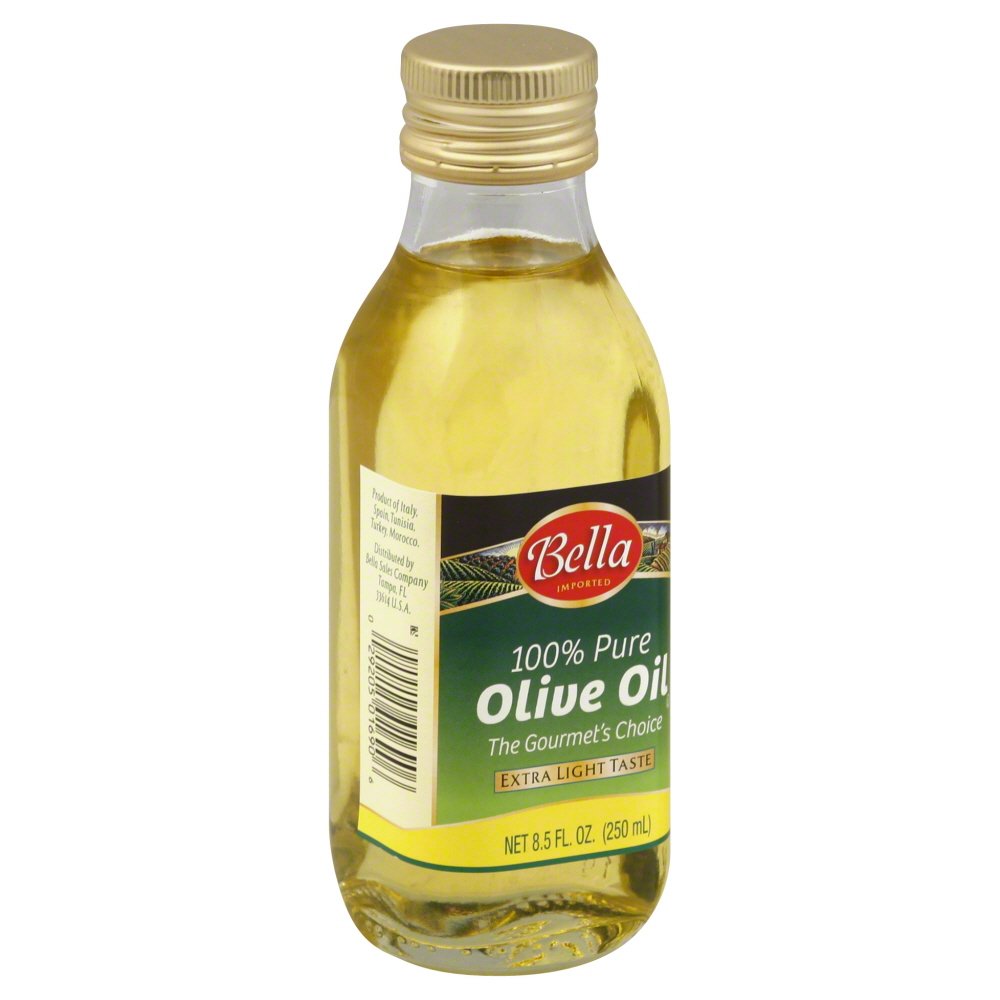 Bella, Oil Olive Pure, 8.5 Oz, (Pack Of 12)