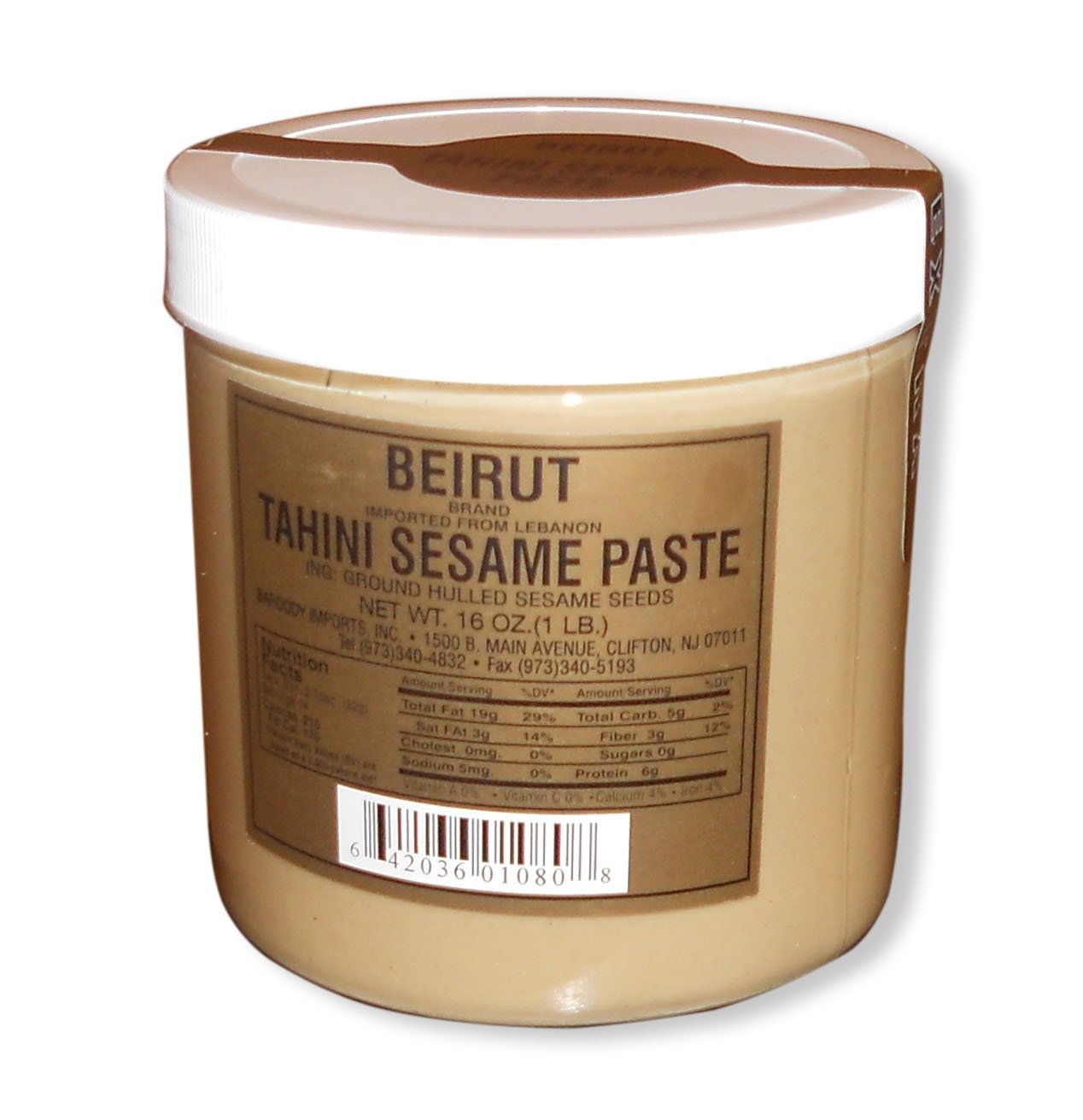 Beirut Tahini Sesame Paste 16Oz