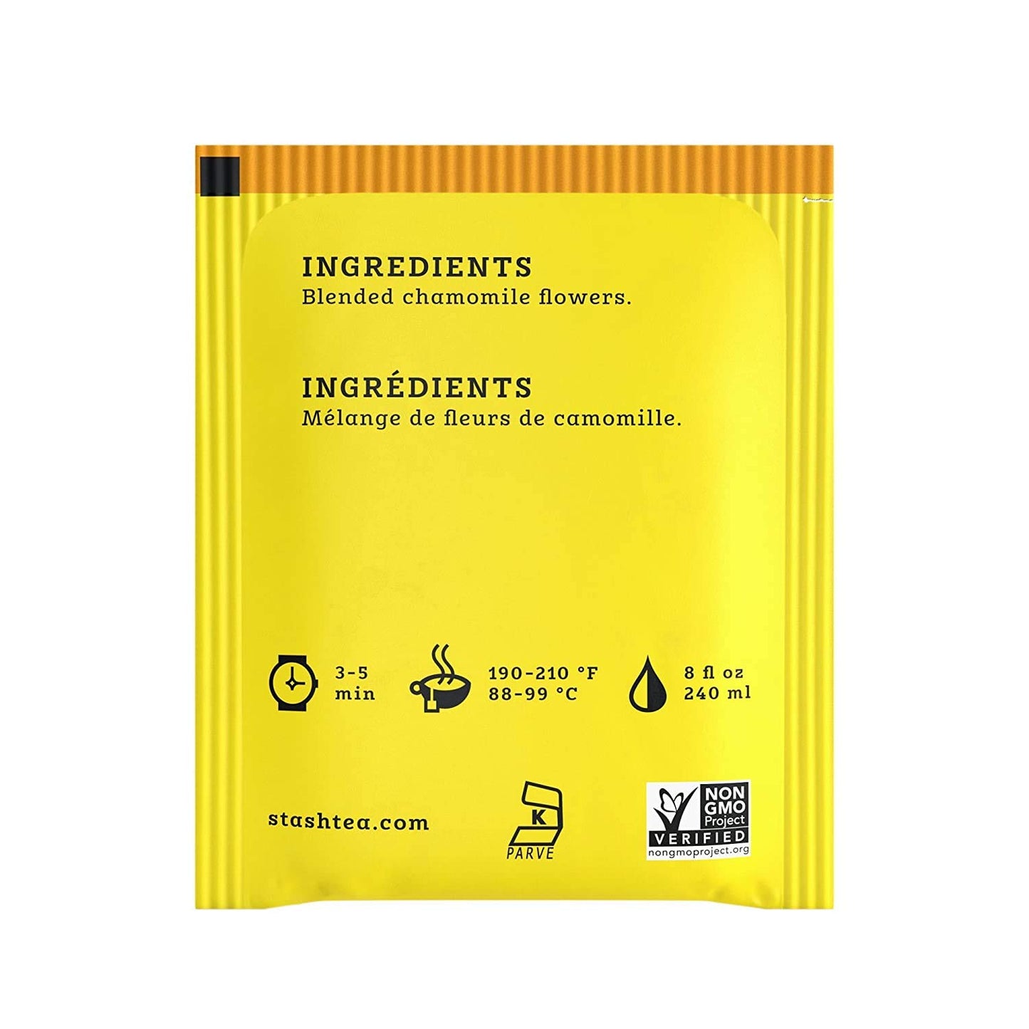 Stash Premium Chamomile Herbal Tea Bags, 20-Count Boxes, Pack of 6, Bulk Multi-pack