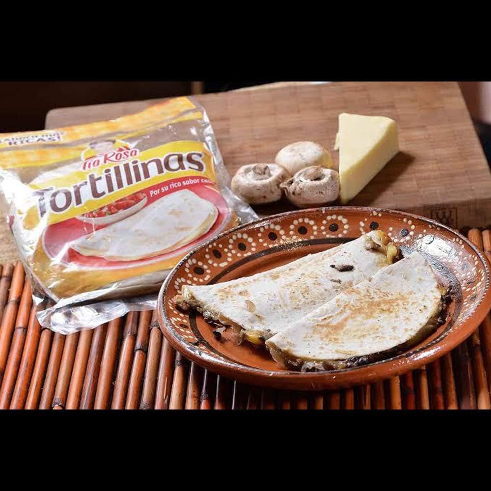 HERBALISTA Tortillinas Tia Rosa Flour Tortillas - 12 Count (306g) - Authentic Imported Mexican Tortillas de Harina