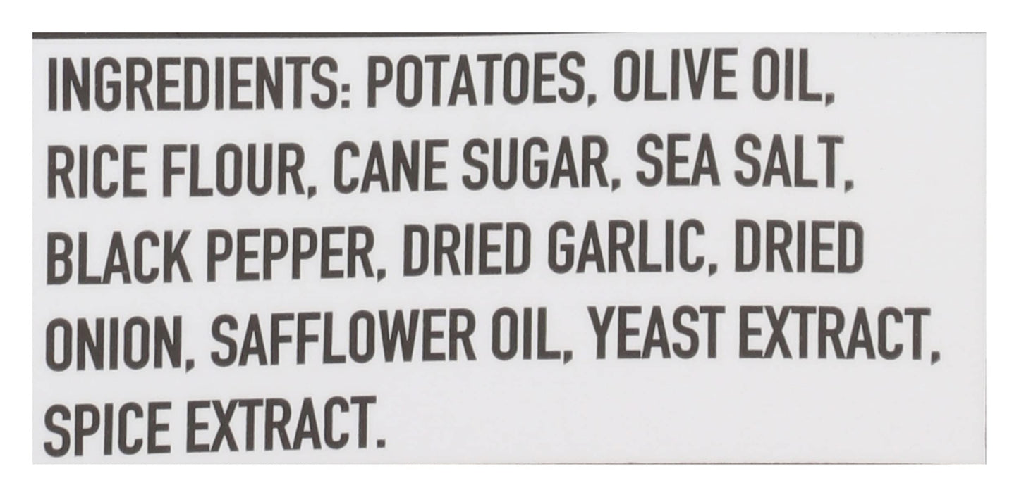 Boulder Canyon Kettle Cooked Potato Chips, Cooked In 100% Olive Oil, Wavy Canyon Cut, Non-Gmo Verified, Gluten Free, Sea Salt &