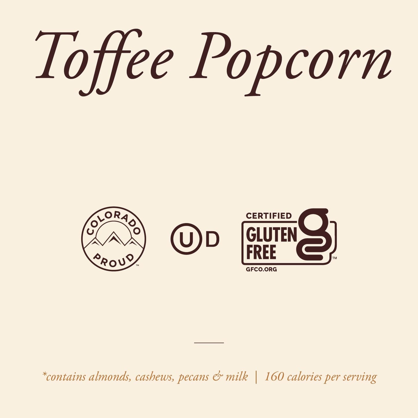 Enstrom Toffee Popcorn 16Oz (Pack Of 2) | Handcrafted With Cashews, Almonds And Pecans | Gluten Free | Kosher Dairy | All Natura