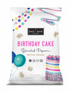 Safe + Fair Birthday Cake Drizzled Popcorn - Gluten-Free, Dairy Free and Vegan Snack - Free From Top 9 Allergens and Artificial