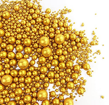 Sprinkles Sugar Pearls 120G/ 4.2Oz, Cupcake Cake Topper Mix Sprinkles For Baking Manvscakes Jimmies Cookie Crystal Decorating No