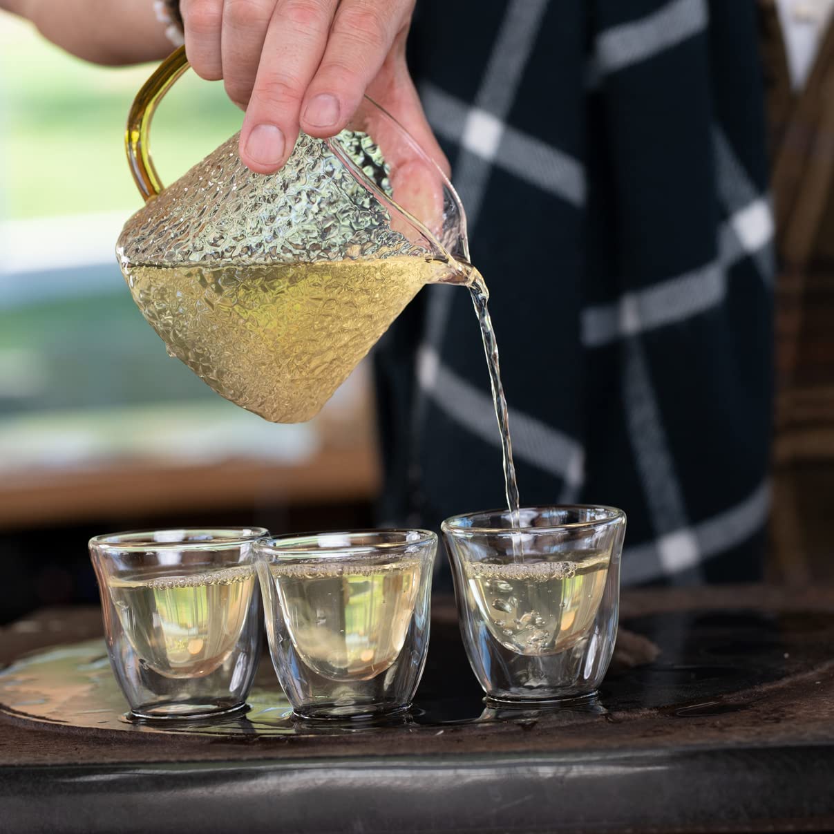 Grace Farms Organic Jasmine Green Tea (16 Pyramid Sachets) | Fragrant And Sweet | Fairtrade And Kosher Certified | Best Green Te