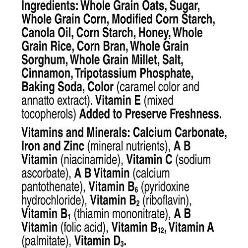 Cheerios Cinnamon Oat Crunch Cereal, 18.2 oz Box, Pack of 6