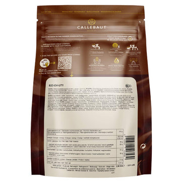 Belgian Milk Chocolate Baking Callets (Chips) - 33.6% - 1 Bag, 5.5 Lbs