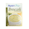 NutriWise - Cream of Broccoli Soup | 7/Box | Healthy Nutritious Diet Soup | High Protein, Low Cal, Low Fat, Low Sugar, Low Calor