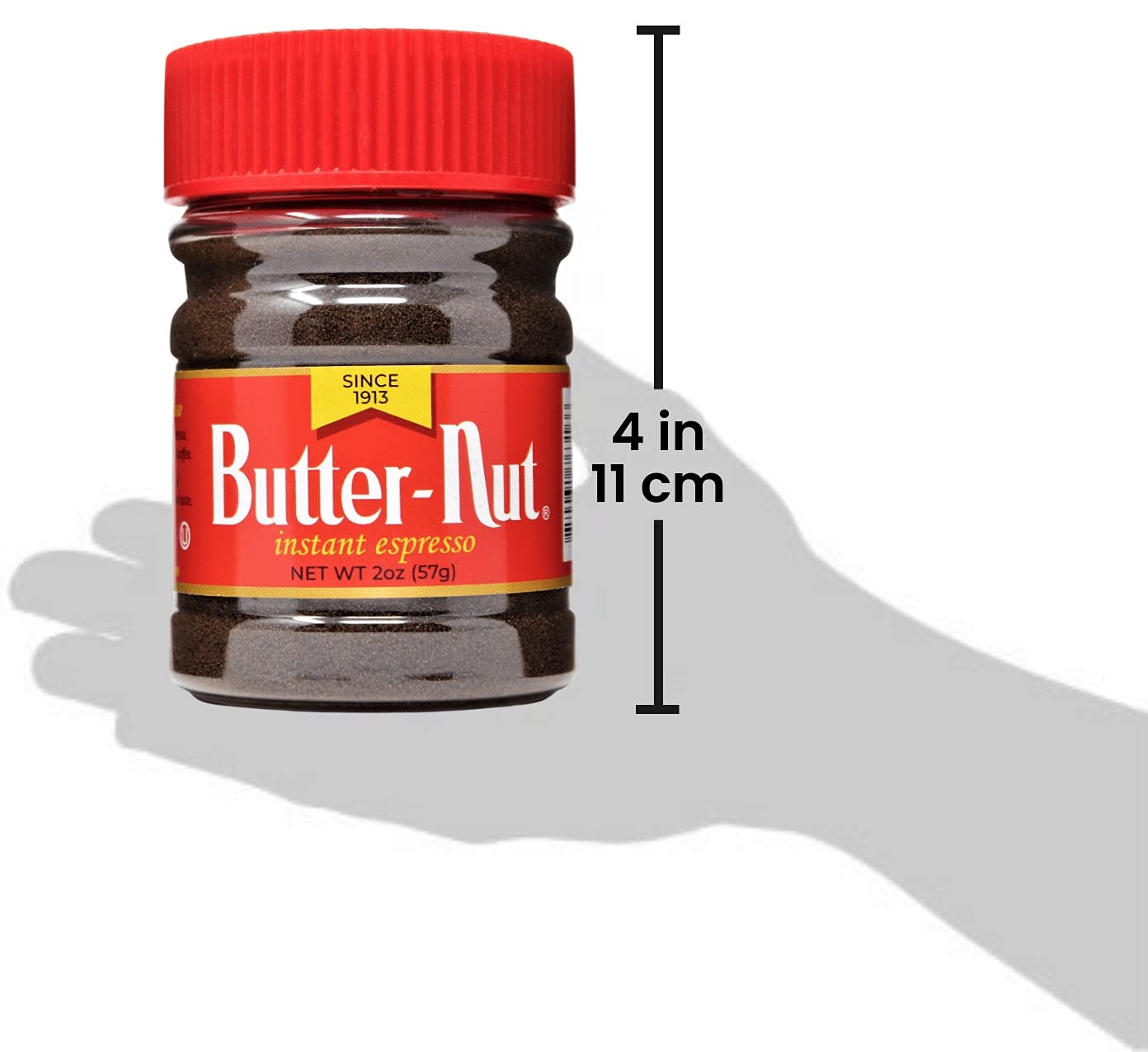 Butter-Nut Instant Espresso Coffee, 2 Ounce (Pack Of 6)