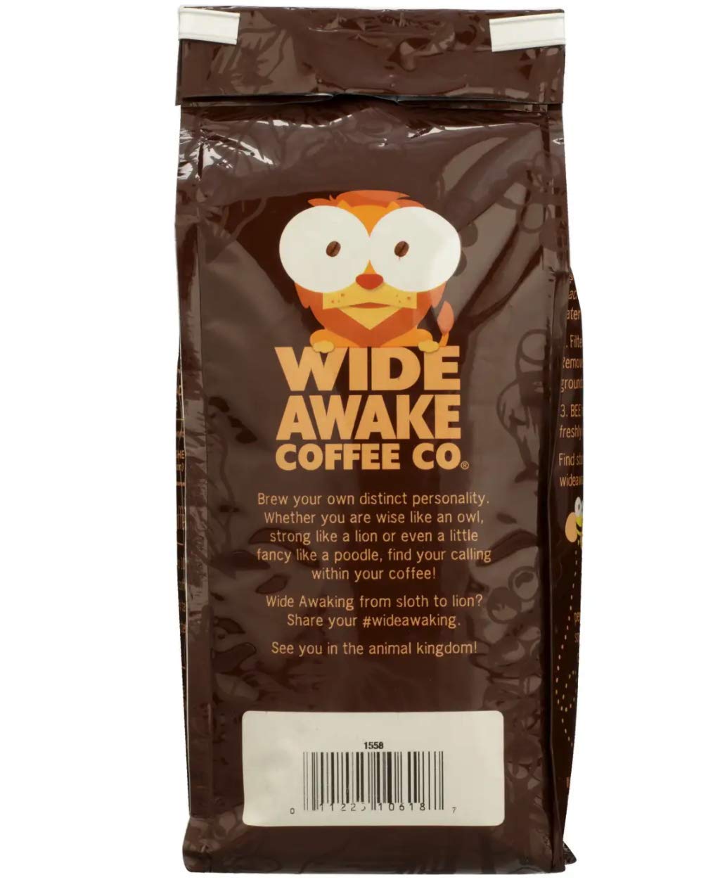 Wide Awake Coffee House Blend Ground Coffee, 12 Ounce - Rich Flavor, Perfect for Home Brewing