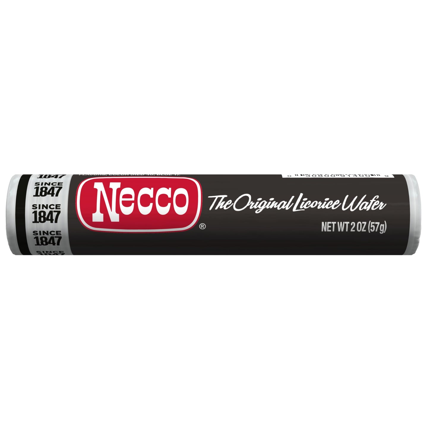 NECCO Wafers Licorice Wafers Display Pack - Classic Black Licorice Candy in Bulk Box, Single Variety Flavor, Gourmet Candy for H
