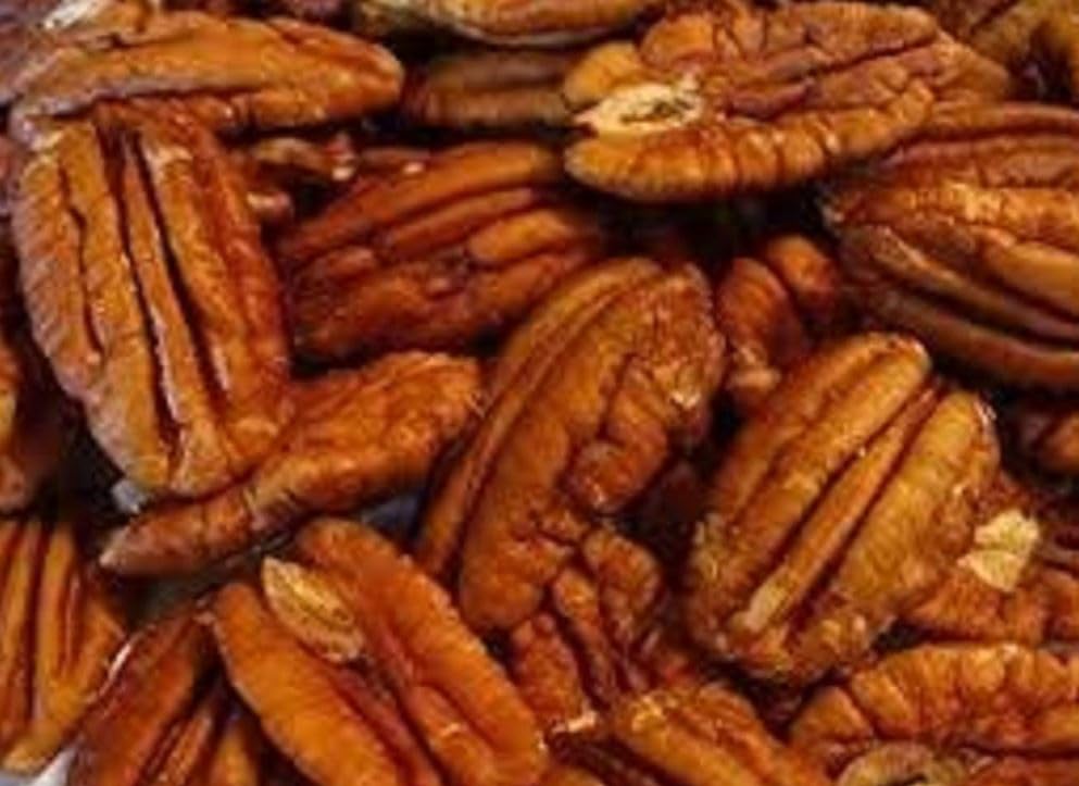 Whole, Shelled & Raw Georgia Pecans By Farm Fresh Unsalted & Handpicked For Freshness| Perfect For Pecan Pie, Cookie, Praline, B