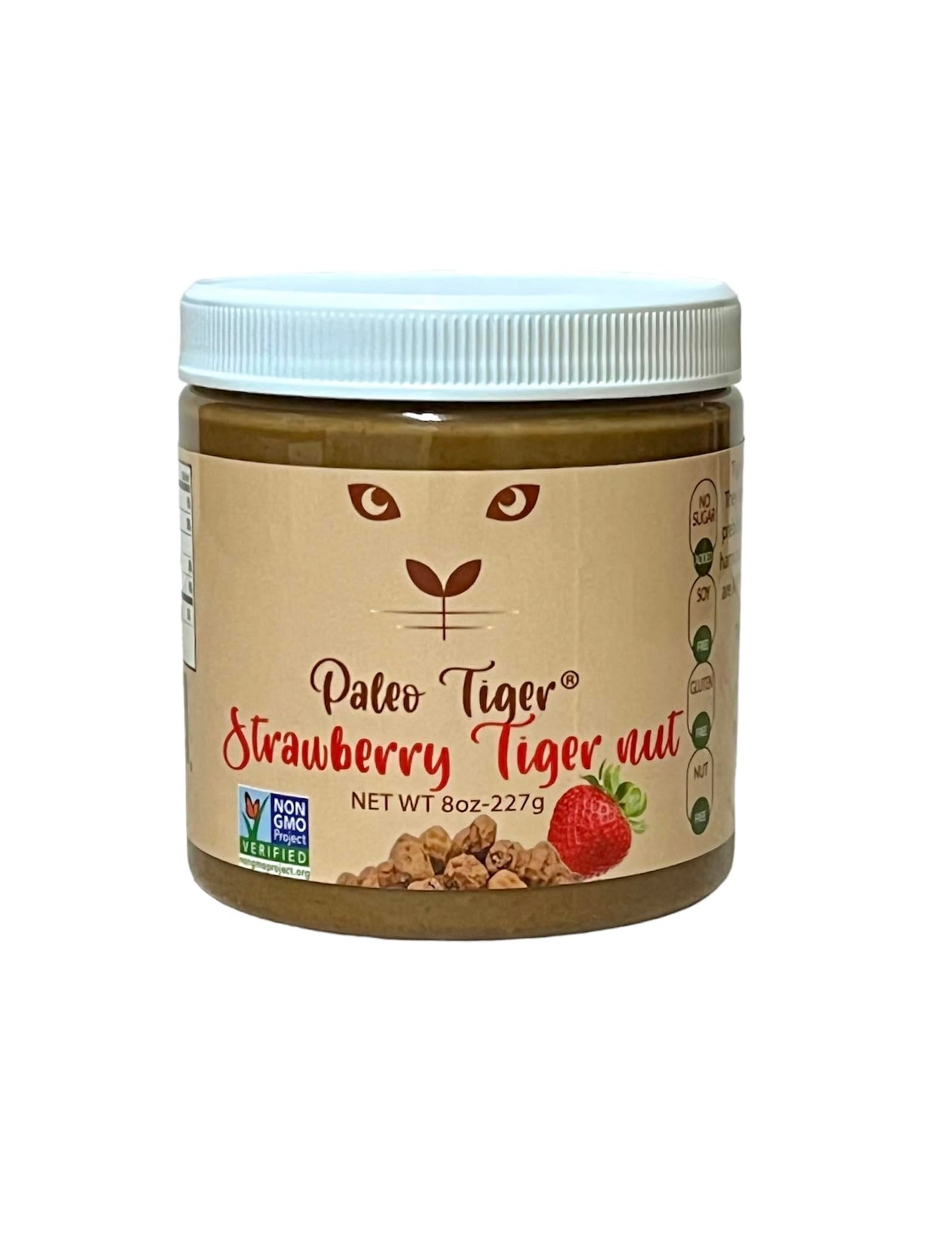Paleo Tiger's Limited Edition STRAWBERRY Tiger Nut Butter | AIP & Paleo Friendly | Made with Tiger Nuts, Avocado Oil & Strawberr