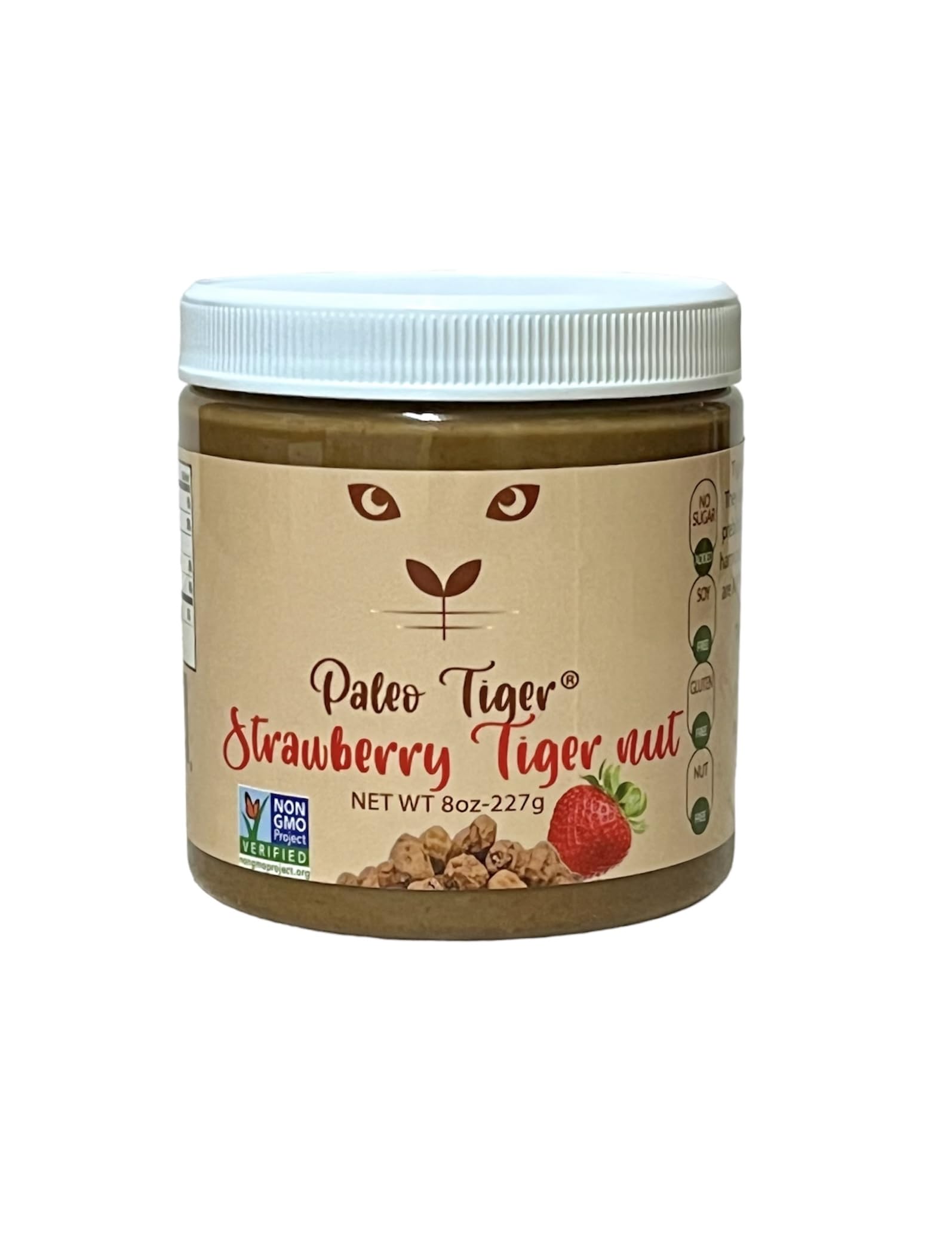 Paleo Tiger's Limited Edition STRAWBERRY Tiger Nut Butter | AIP & Paleo Friendly | Made with Tiger Nuts, Avocado Oil & Strawberr