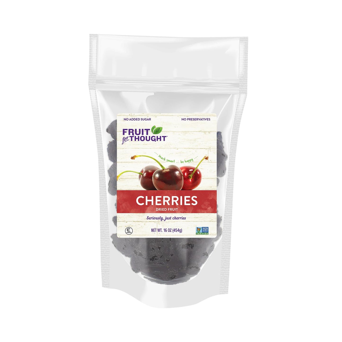 Fruit For Thought Dried Fruit (Dried Cherries, 16 Ounce (Pack Of 2))