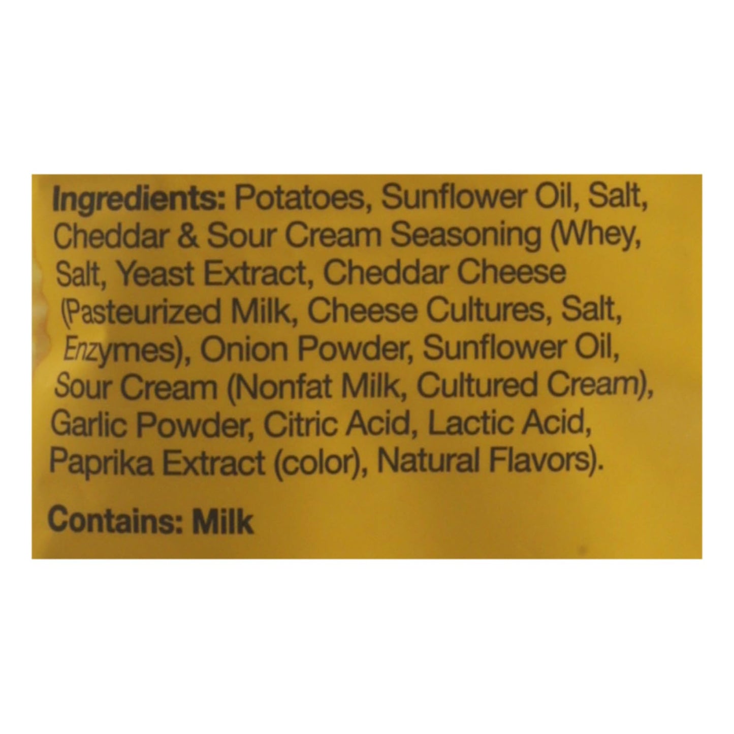 The Good Crisp Company Crinkle Cut Potato Chips, Cheddar & Sour Cream, Kosher, Gluten Free & Non-GMO, 5.5 Ounce (Pack of 12)