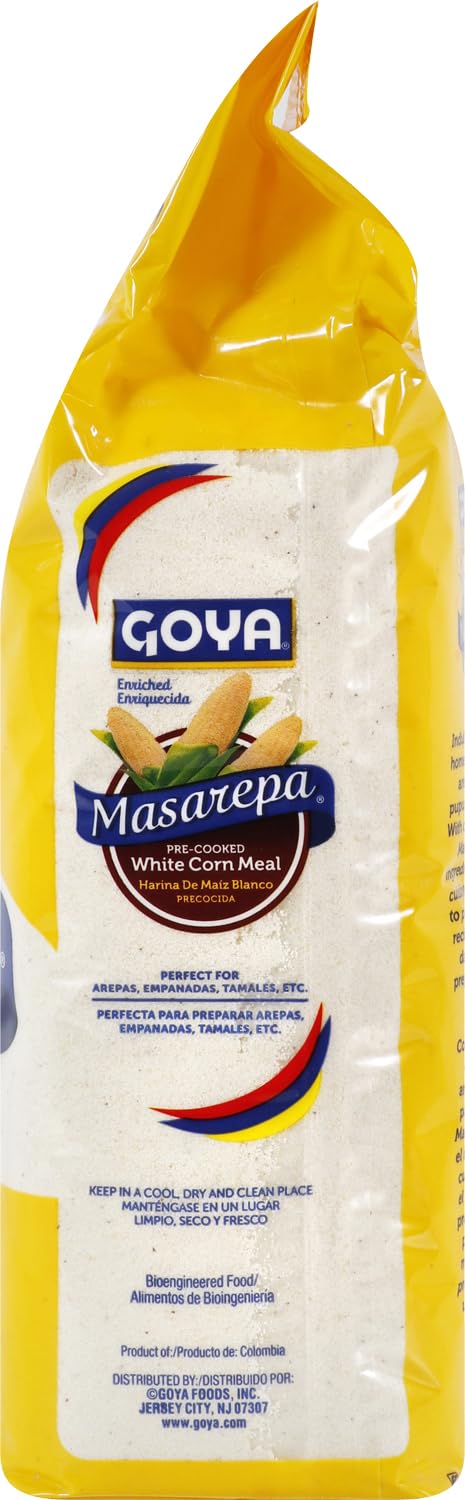 Goya Pre-Cooked White Corn Meal, 35.2 Ounce Each, Pack Of 2