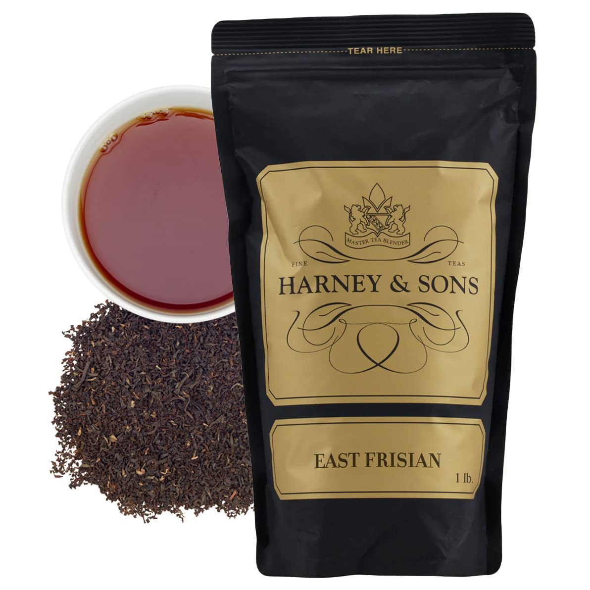 Harney & Sons East Frisian Loose Leaf Tea, 16oz Bag - Model 32-0149