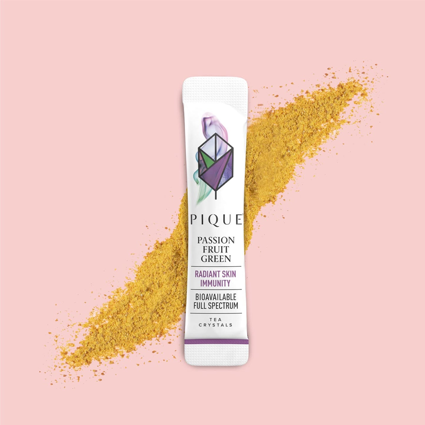 Pique Tea Organic Fruit & Floral Tea Crystals Sampler - Beauty, Rejuvenate, Calm - 42 Single Serve Sticks (Pack Of 3)