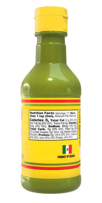 El Pato Jalapeno Hot Sauce, Green Medium Heat, Authentic Mexican Sauce, 12 Fl Oz