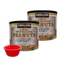 KING BUY BOX a cup 1 PCS Bundle With Super Large Peanuts, 2.5 lbs, 2 can compatible with Kirkland Signature