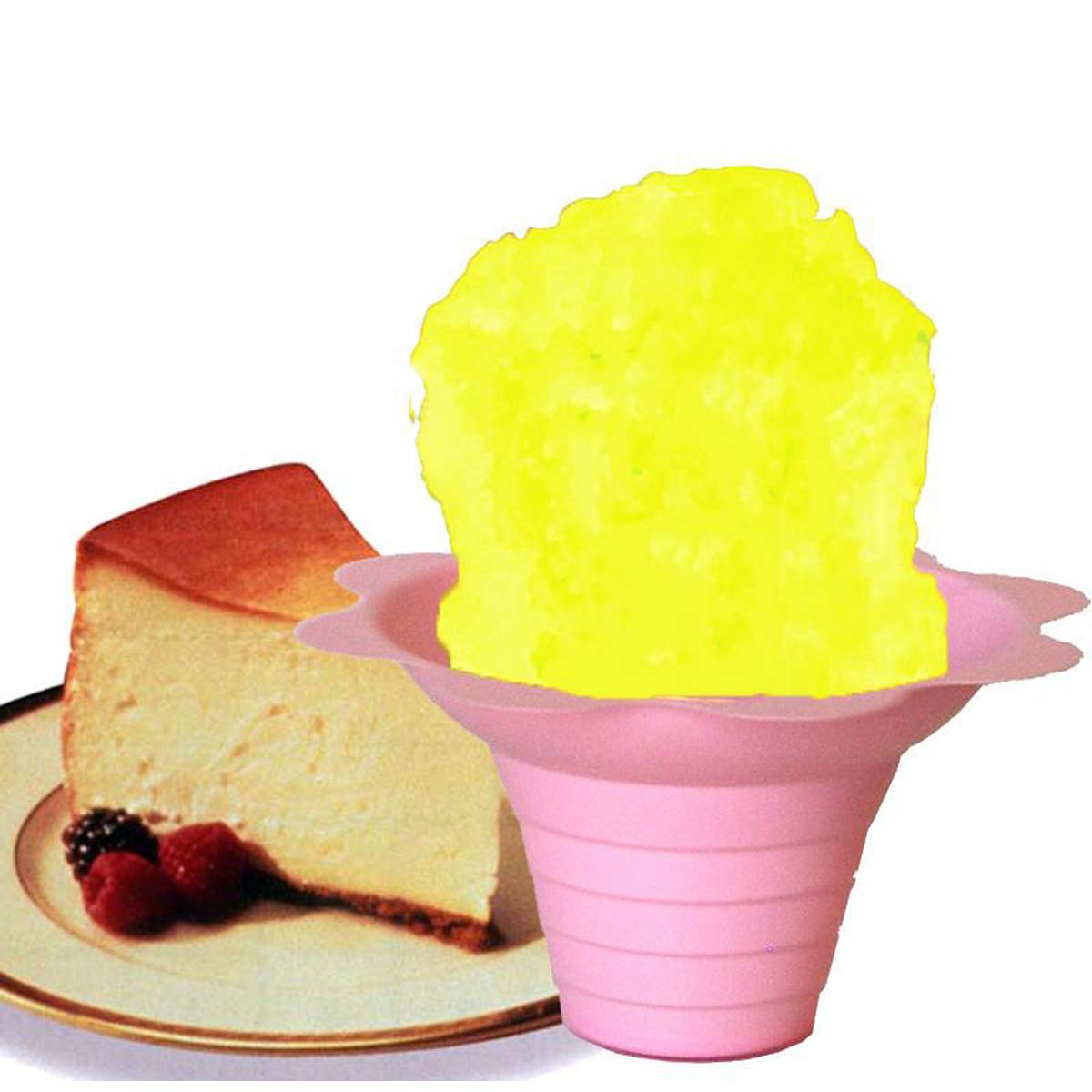 Hypothermias Hawaiian Snow Cone Syrup, Shaved Ice Flavor - Quart (32 Fl. Oz) - Cheesecake - Non-Gmo 100% Pure Cane Sugar, Bpa-Fr