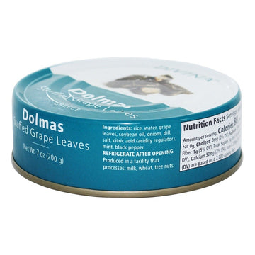 Divina, Stuffed Grape Leaves, Dolmas, 7 Oz. (4 Pack)